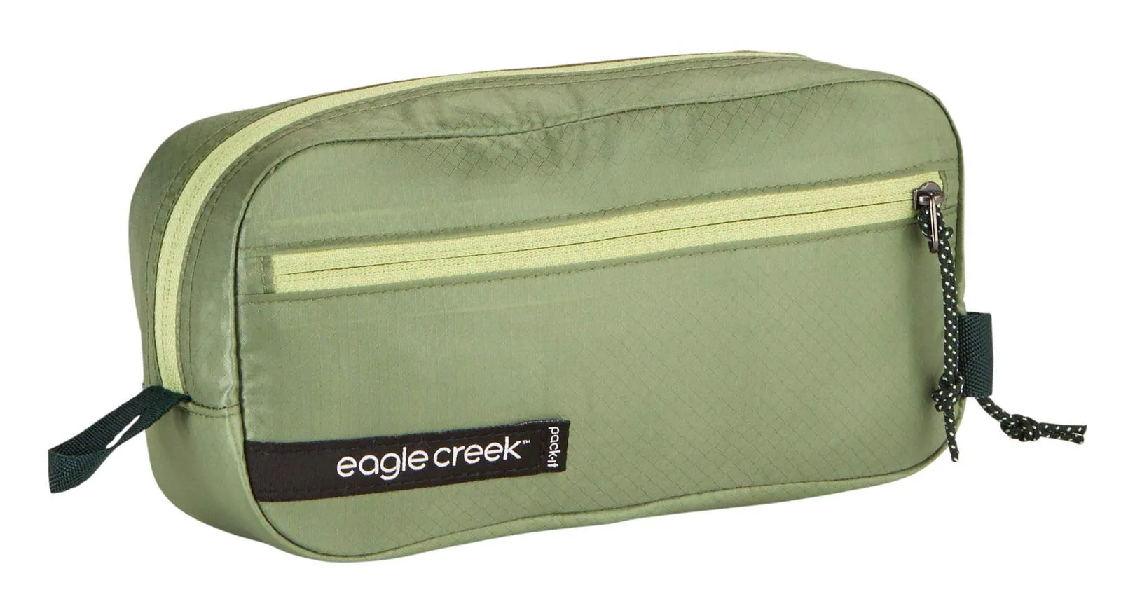 eagle creek Pack-It Isolate Quick Trip XS Travel Toiletry Bag Made with Water-Repellant Poly Ripstop Fabric, Full-Length Zipper for Visibility and Zip Side Pockets Bags Eagle-Creek