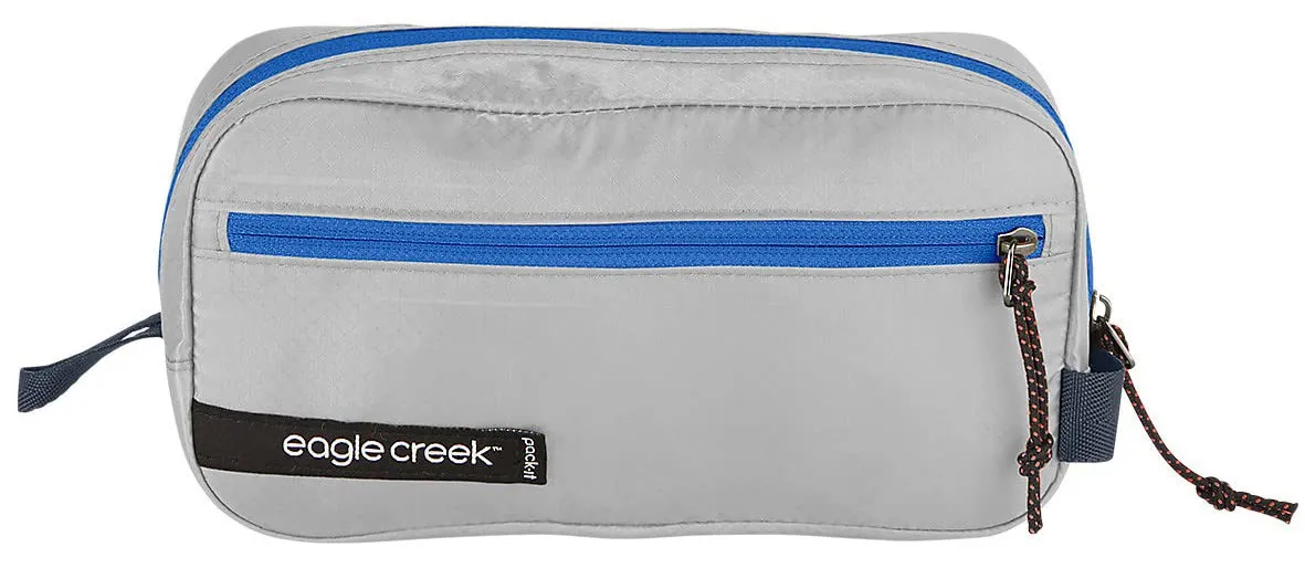 eagle creek Pack-It Isolate Quick Trip XS Travel Toiletry Bag Made with Water-Repellant Poly Ripstop Fabric, Full-Length Zipper for Visibility and Zip Side Pockets Bags Eagle-Creek