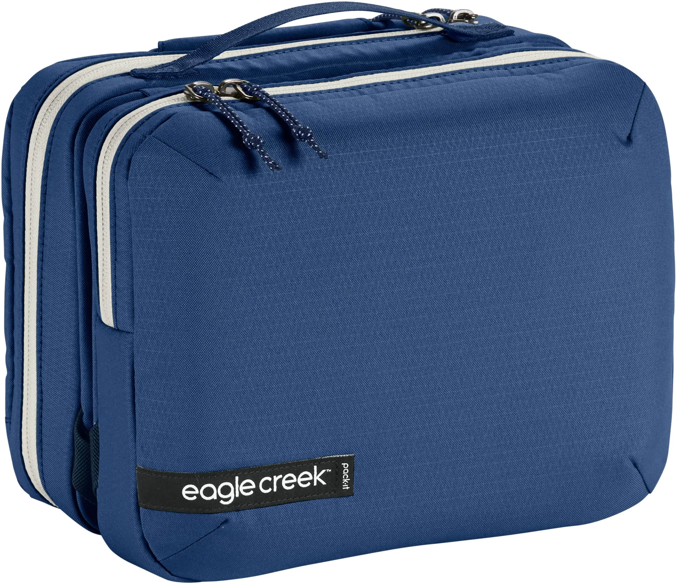 eagle creek Pack-It Reveal Trifold Toiletry Bag Featuring 3 Large Compartments with Elastic and Zip Organizers Made with Durable, Water-Repellent Materials Bags Eagle-Creek