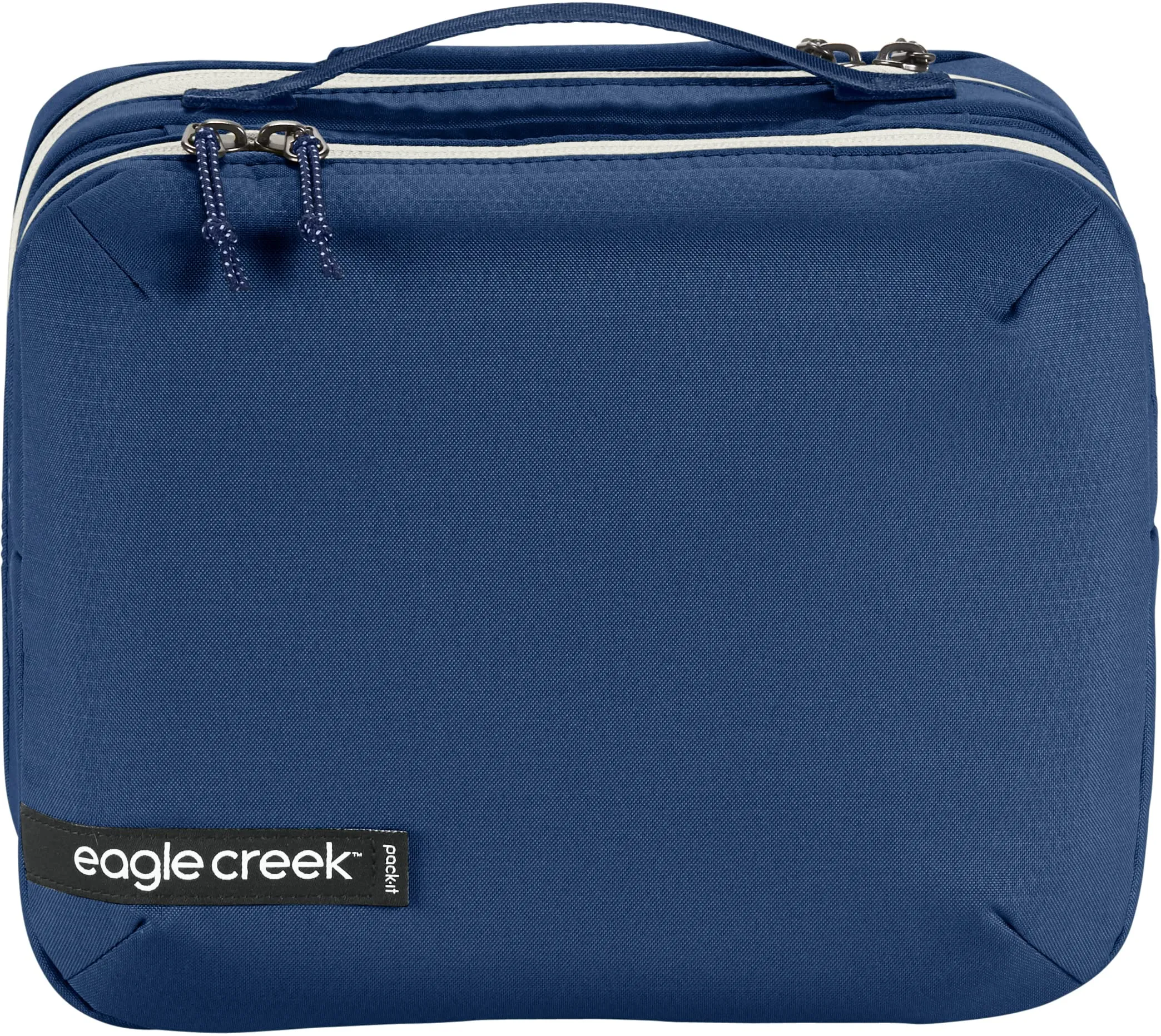 eagle creek Pack-It Reveal Trifold Toiletry Bag Featuring 3 Large Compartments with Elastic and Zip Organizers Made with Durable, Water-Repellent Materials Bags Eagle-Creek
