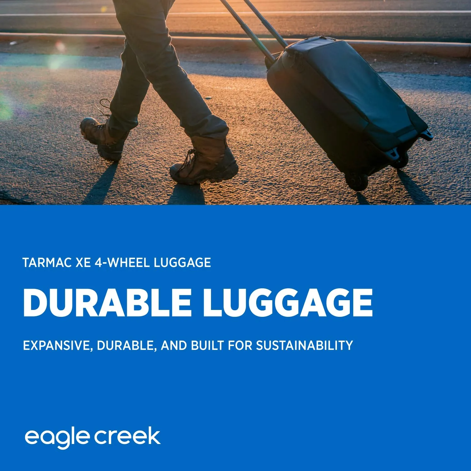Eagle Creek Tarmac XE 24" Medium 4 Wheeled Luggage, 65L Bags Eagle-Creek