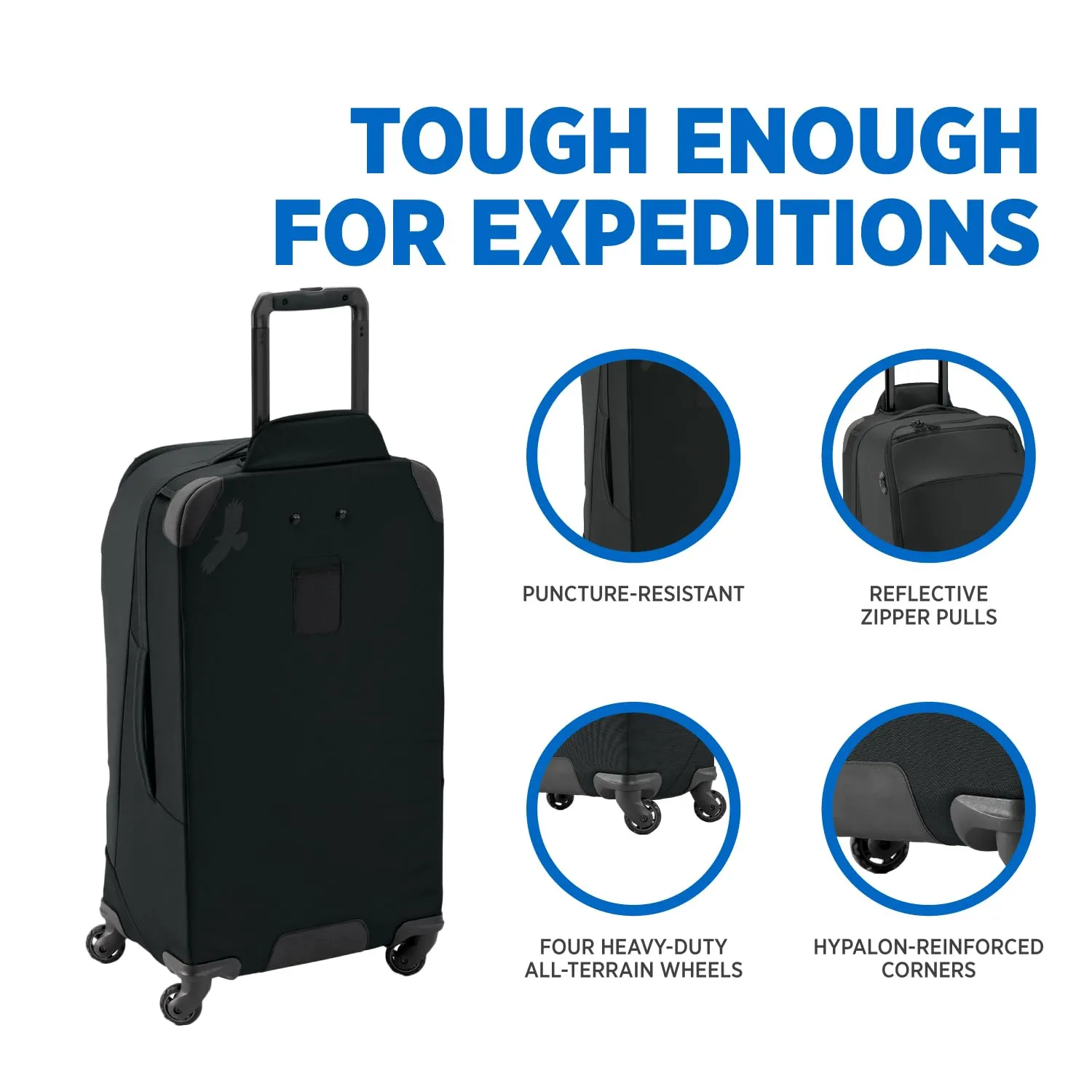 Eagle Creek Tarmac XE 24" Medium 4 Wheeled Luggage, 65L Bags Eagle-Creek