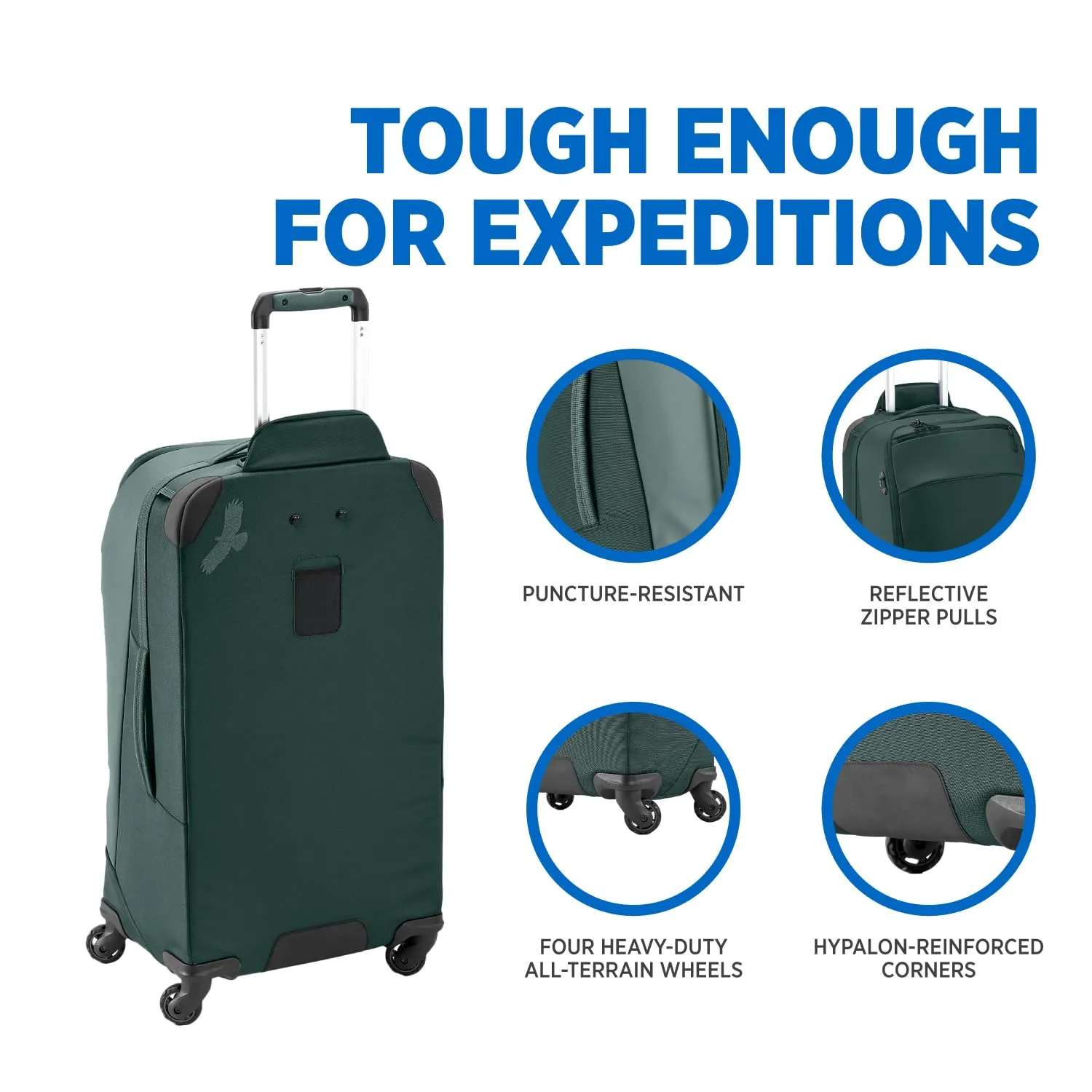 Eagle Creek Tarmac XE 28" Large Check in 4 Wheeled Luggage, 95L Bags Eagle-Creek