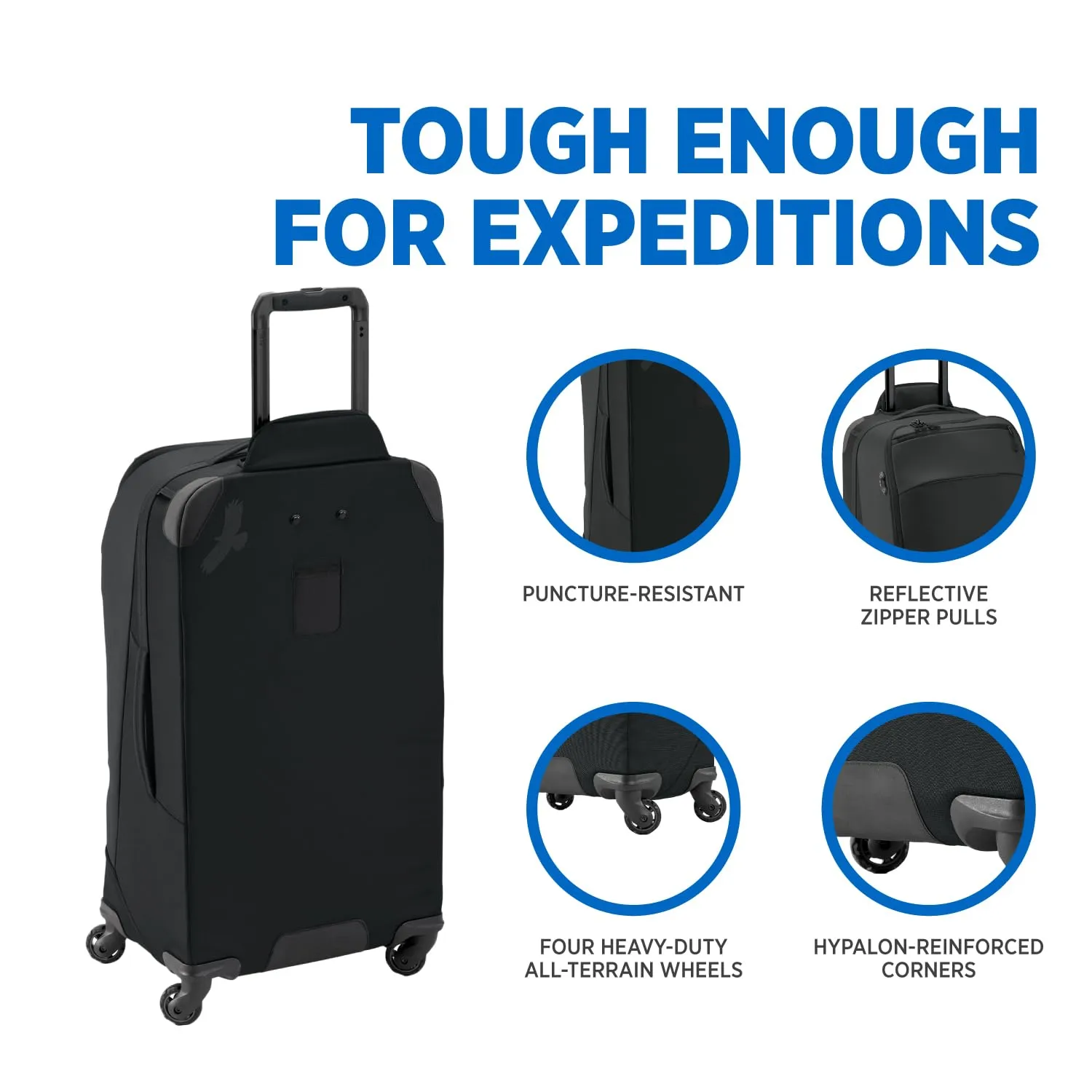 Eagle Creek Tarmac XE 28" Large Check in 4 Wheeled Luggage, 95L Bags Eagle-Creek