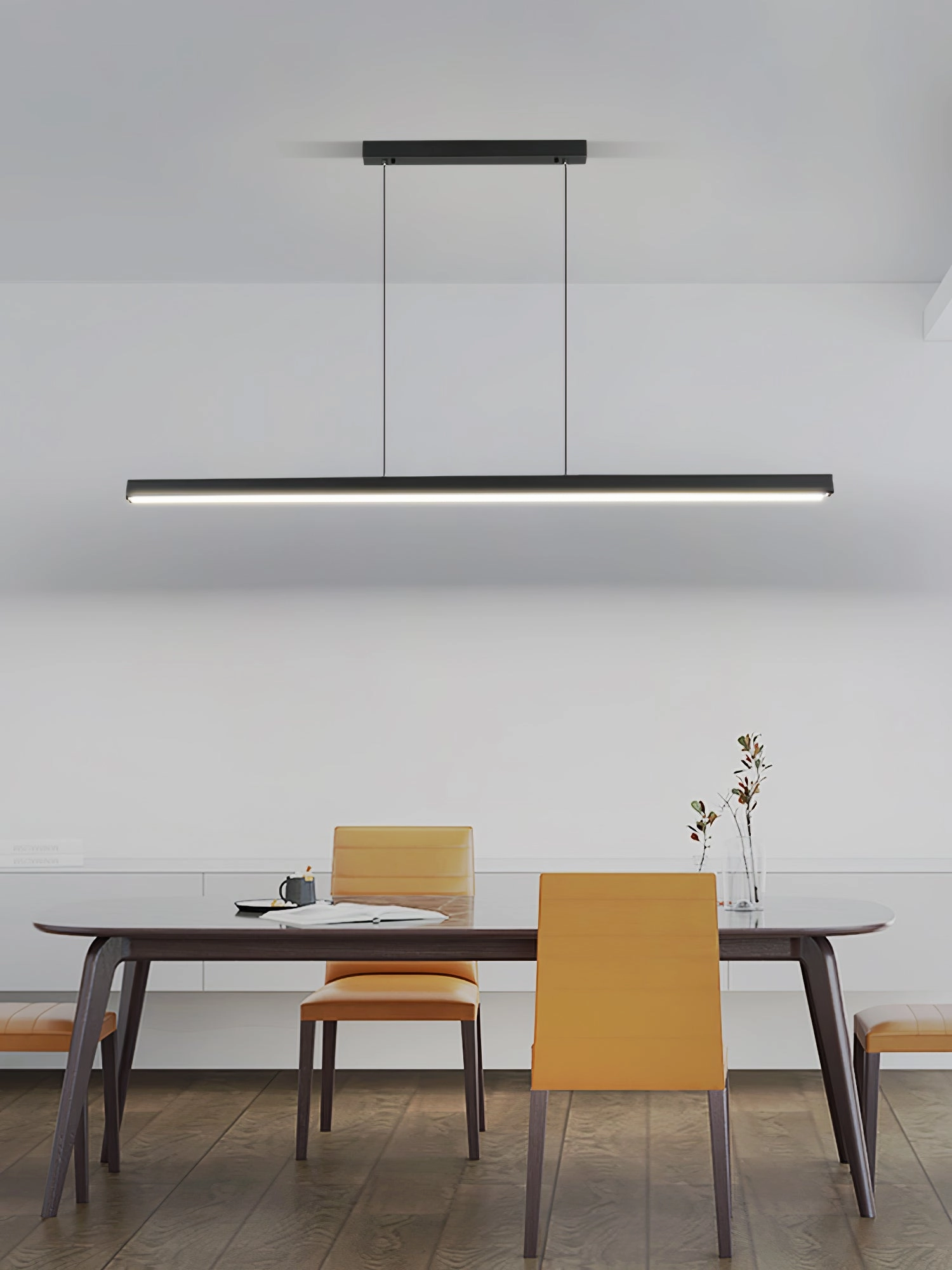 Edge Linear Island Chandelier