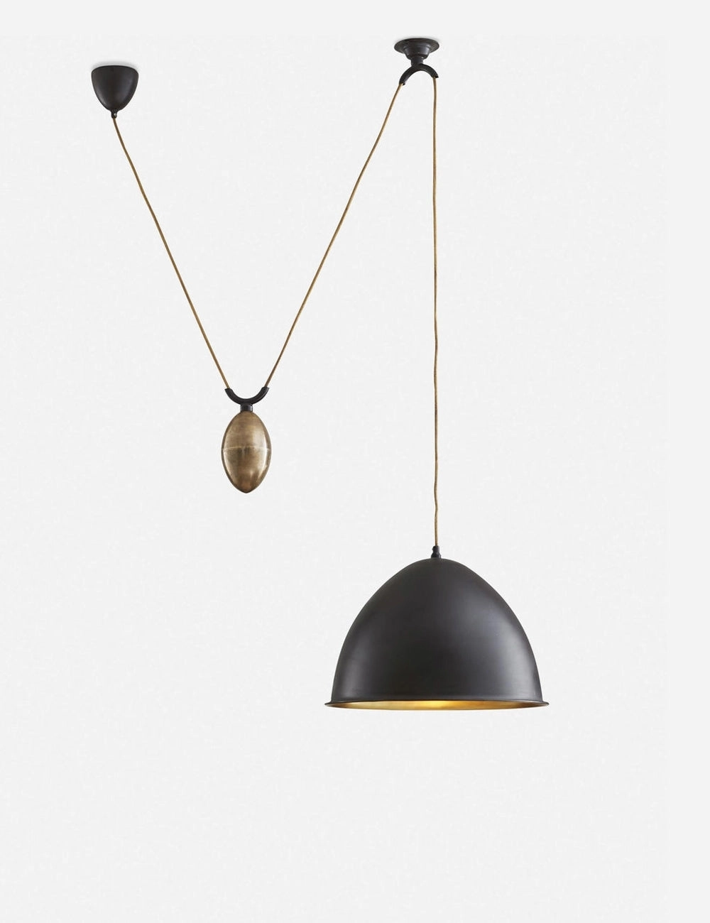 Egg Drop Pendant Light by Barry Dixon for Arteriors modern ceiling lamp