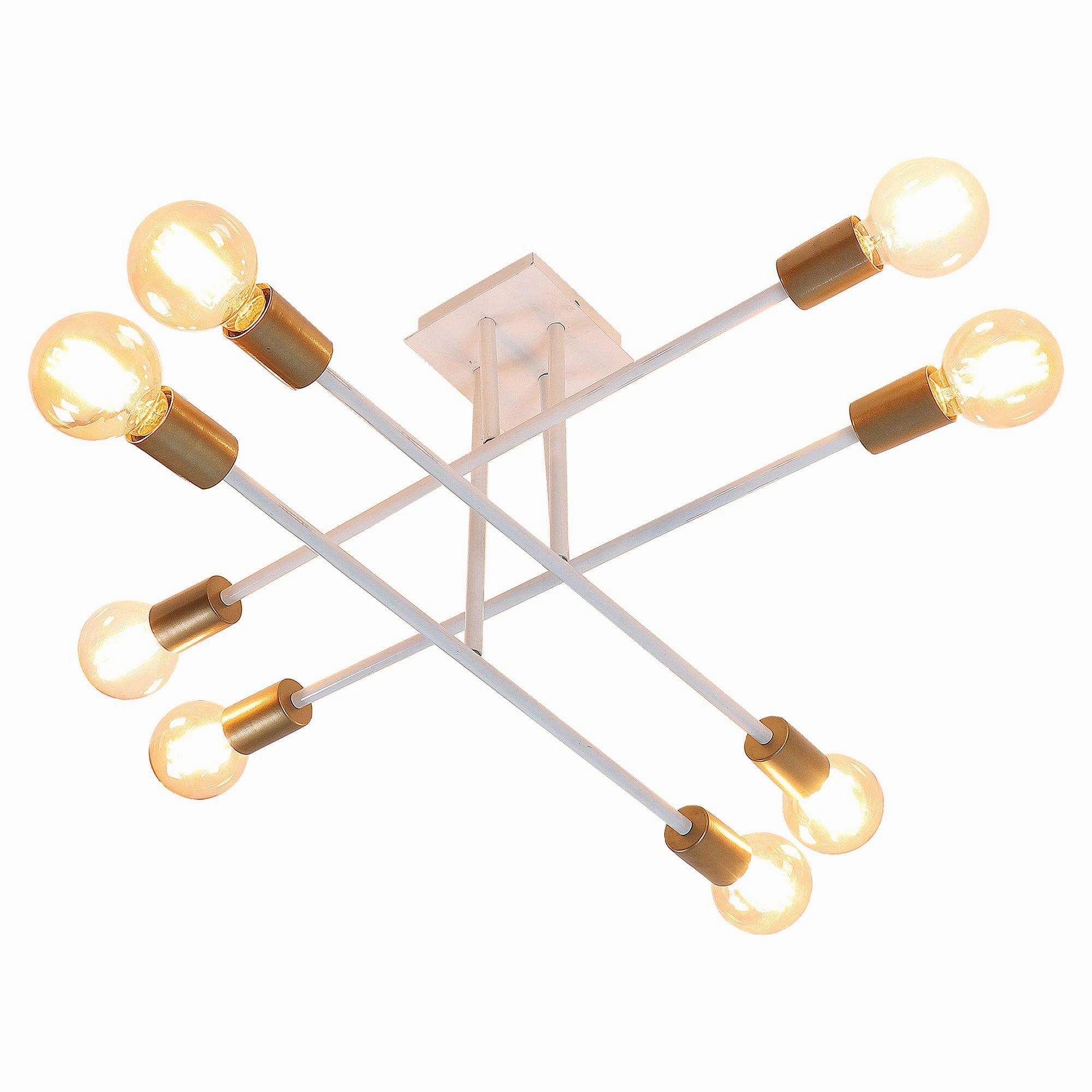 Eight Head Sputnik White Mordern Chandelier By SS Lightings