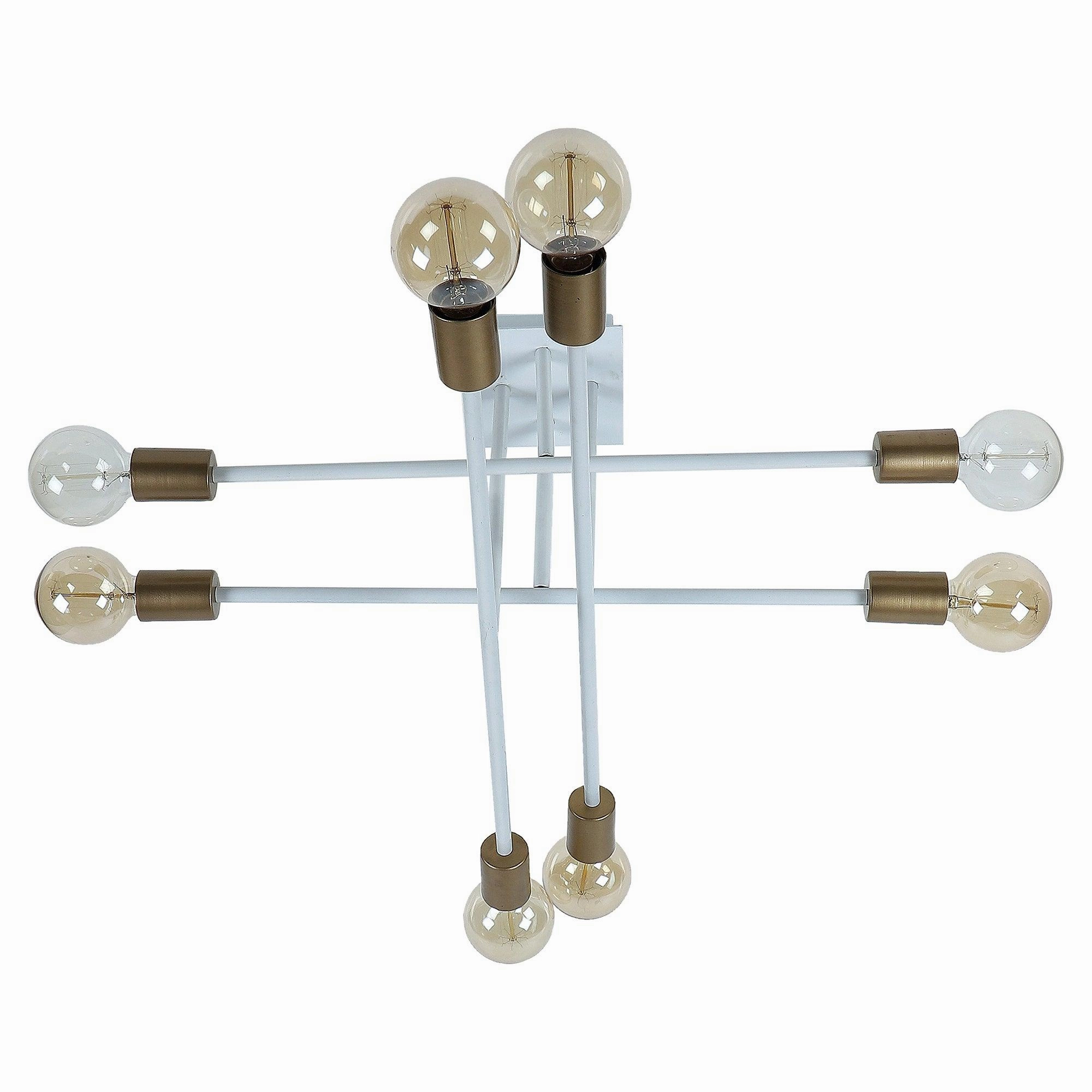 Eight Head Sputnik White Mordern Chandelier By SS Lightings