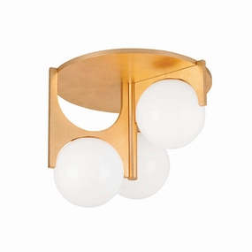 Eiko Flush Mount rechargeable bedside light