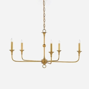 Elara Candle Chandelier modern modeling table light