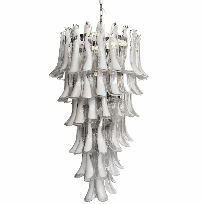 Elara Petal Glass Chandelier
