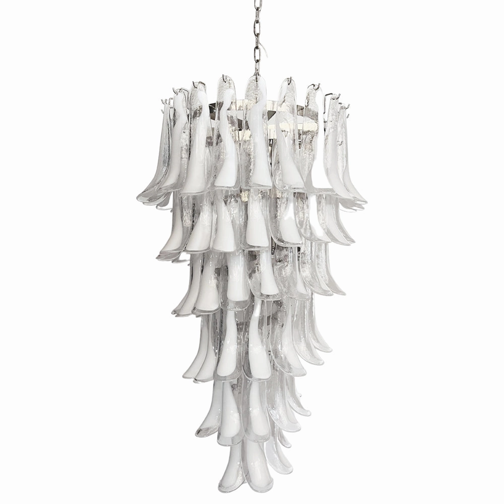 Elara Petal Glass Chandelier
