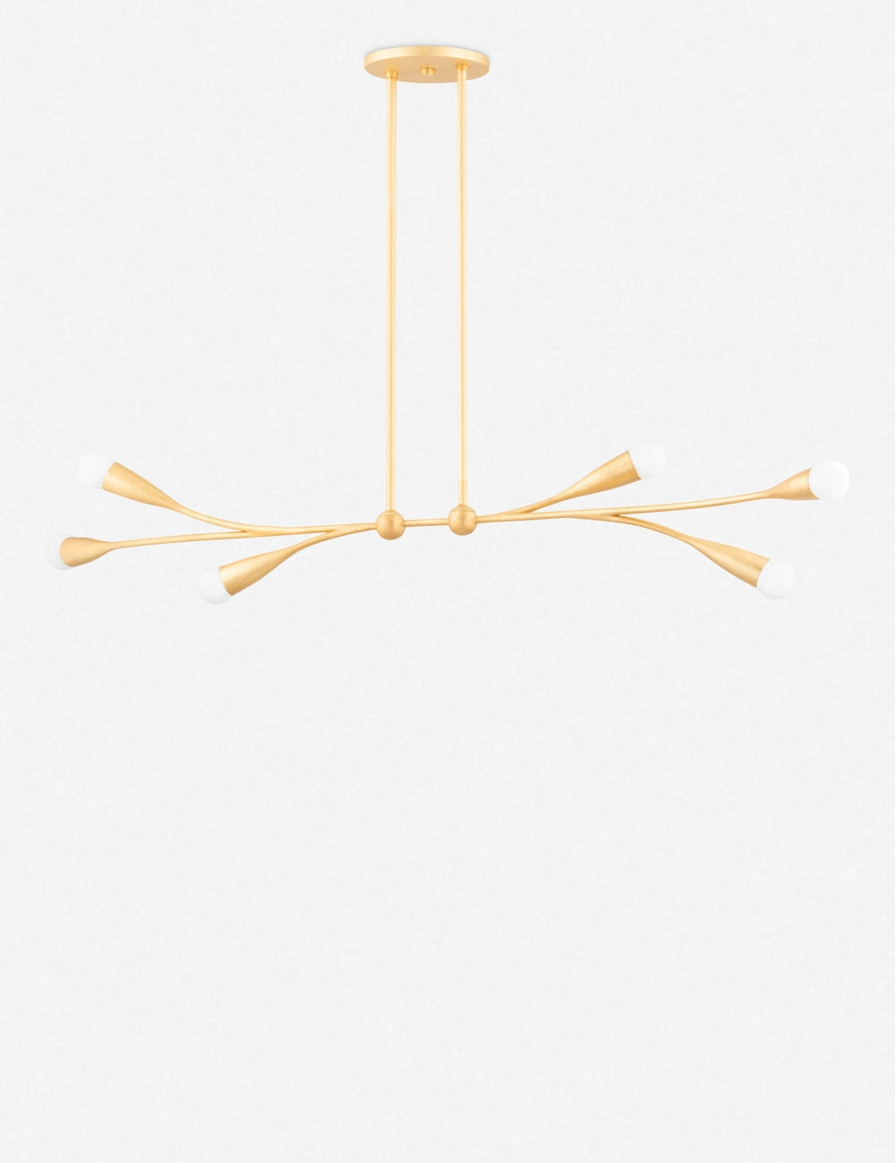 Elsa Linear Chandelier by Eny Lee Parker x Mitzi vintage desk lamp
