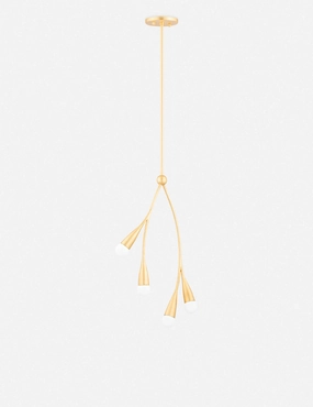 Elsa Pendant Light by Eny Lee Parker x Mitzi vintage desk lamp