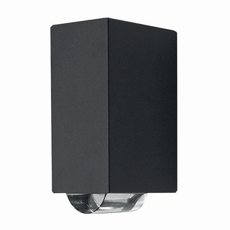 Elstead Agner 2 Way Black Outdoor Wall Light outdoor wall lamp