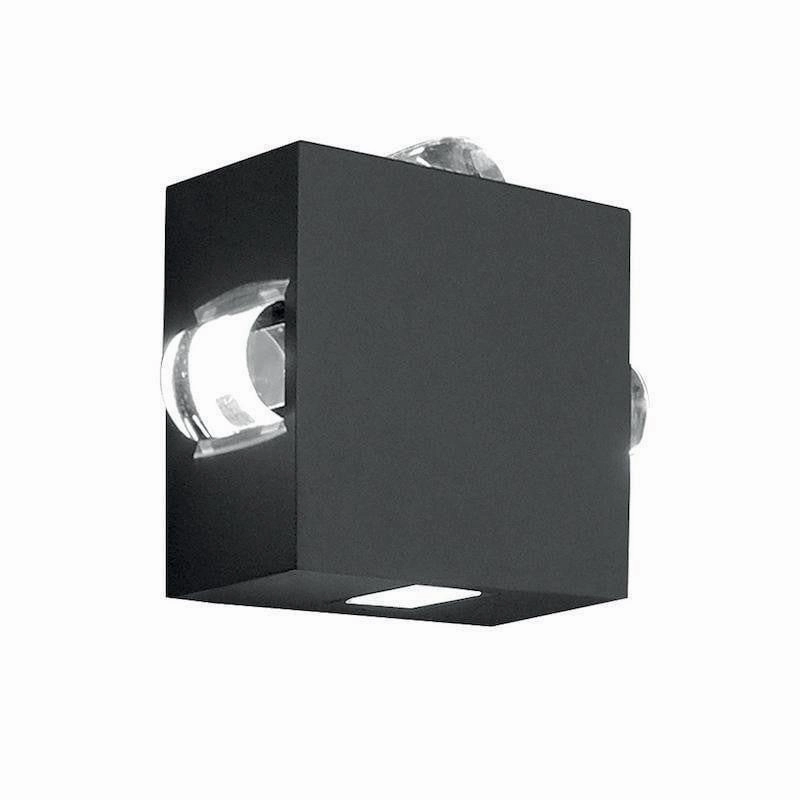 Elstead Agner 4 Way Black Outdoor Wall Light outdoor wall lamp