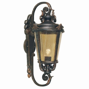 Elstead Baltimore Weathered Bronze Large Outdoor Wall Light outdoor wall lamp