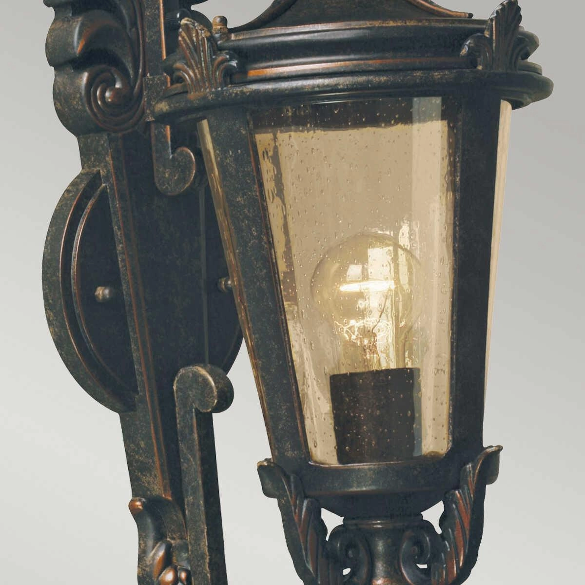Elstead Baltimore Weathered Bronze Medium Outdoor Wall Light