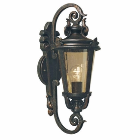 Elstead Baltimore Weathered Bronze Medium Outdoor Wall Light outdoor wall lamp