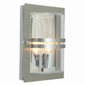 Elstead Basel Stainless Steel Outdoor Wall Light outdoor wall lamp
