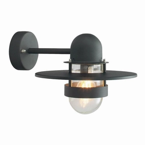 Elstead Bergen Black Outdoor Wall Light outdoor wall lamp