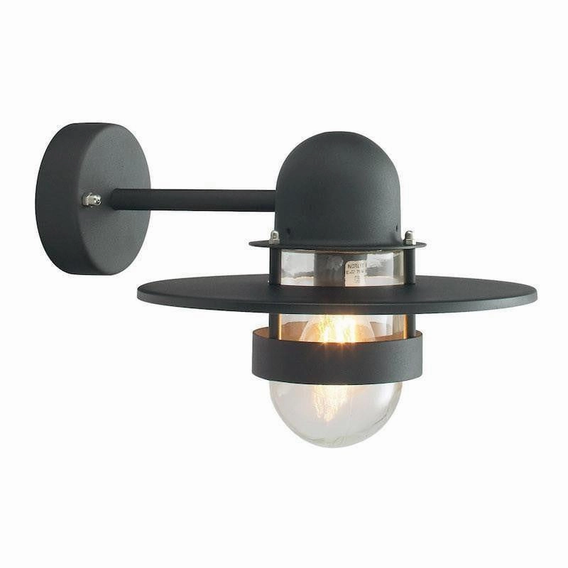 Elstead Bergen Black Outdoor Wall Light outdoor wall lamp