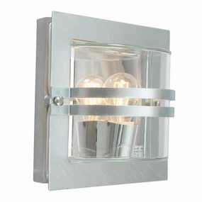 Elstead Bern Galvanised Steel Outdoor Wall Light outdoor wall lamp