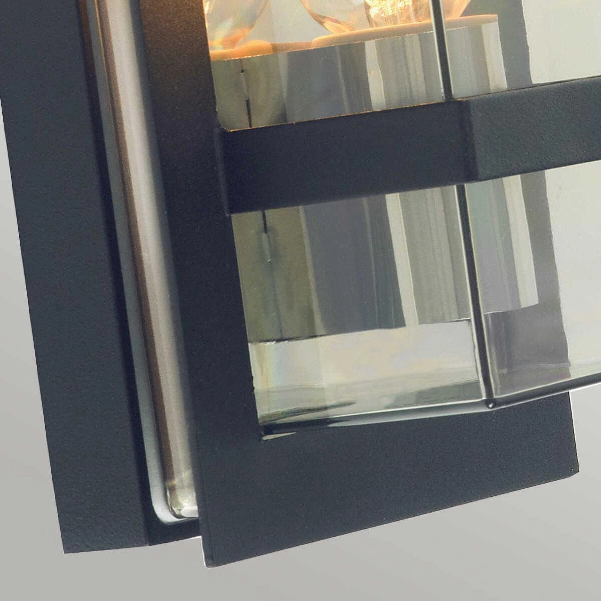 Elstead Boden Black & Polycarbonate Outdoor Wall Light
