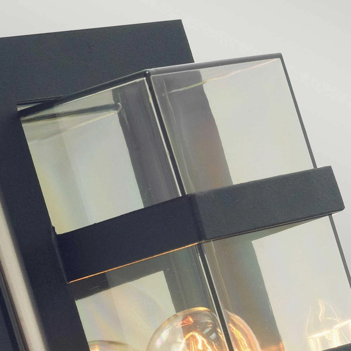 Elstead Boden Black & Polycarbonate Outdoor Wall Light