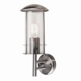 Elstead Bruges Stainless Steel Outdoor Wall Light outdoor wall lamp