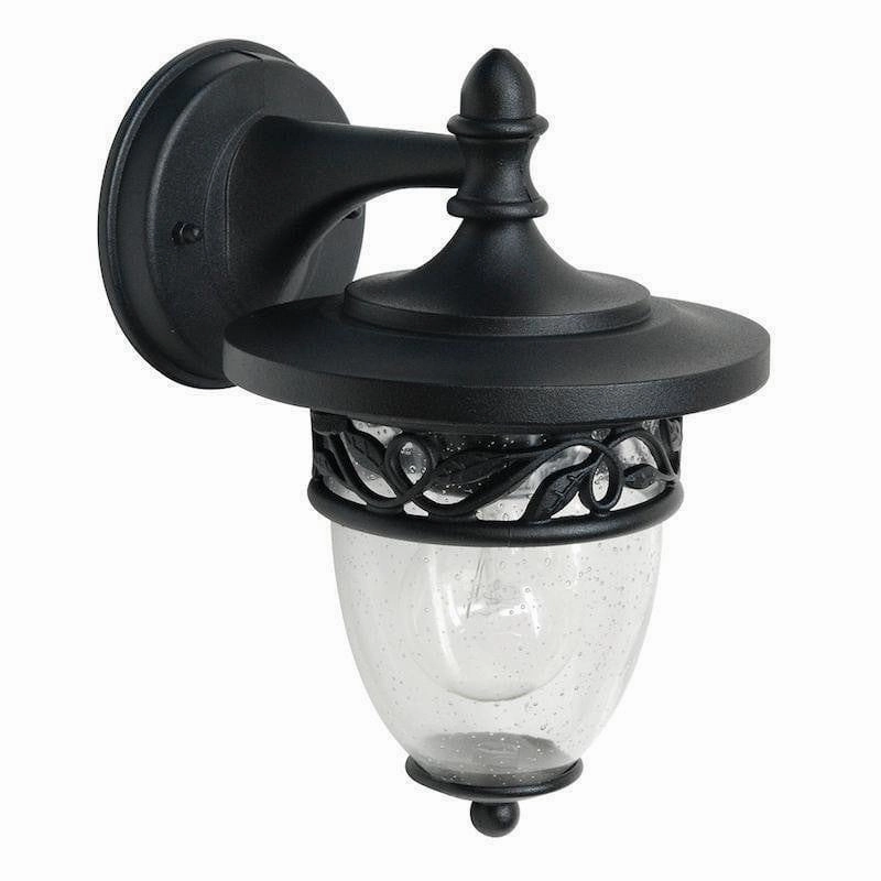 Elstead Burford Outdoor Black Wall Light outdoor wall lamp
