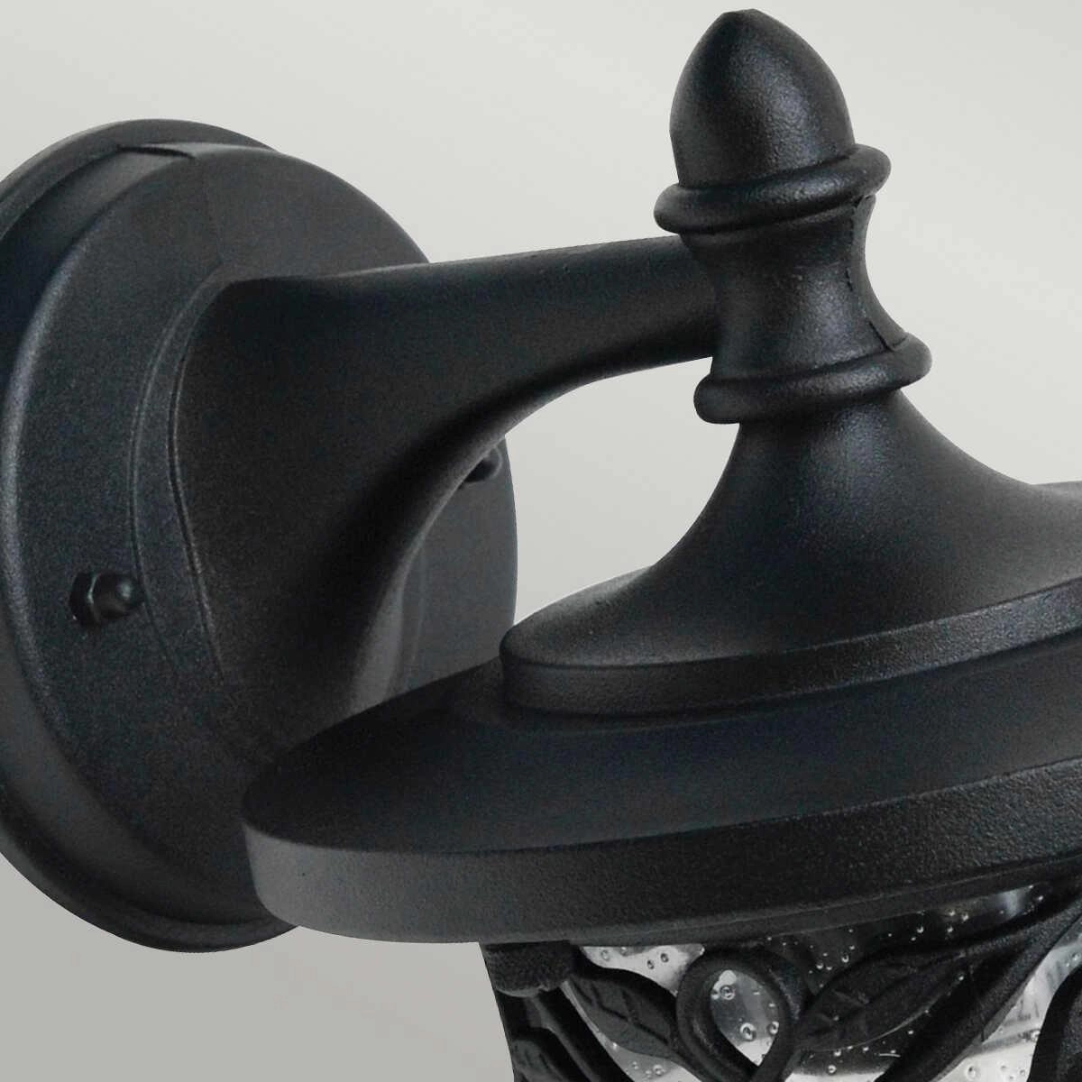 Elstead Burford Outdoor Black Wall Light
