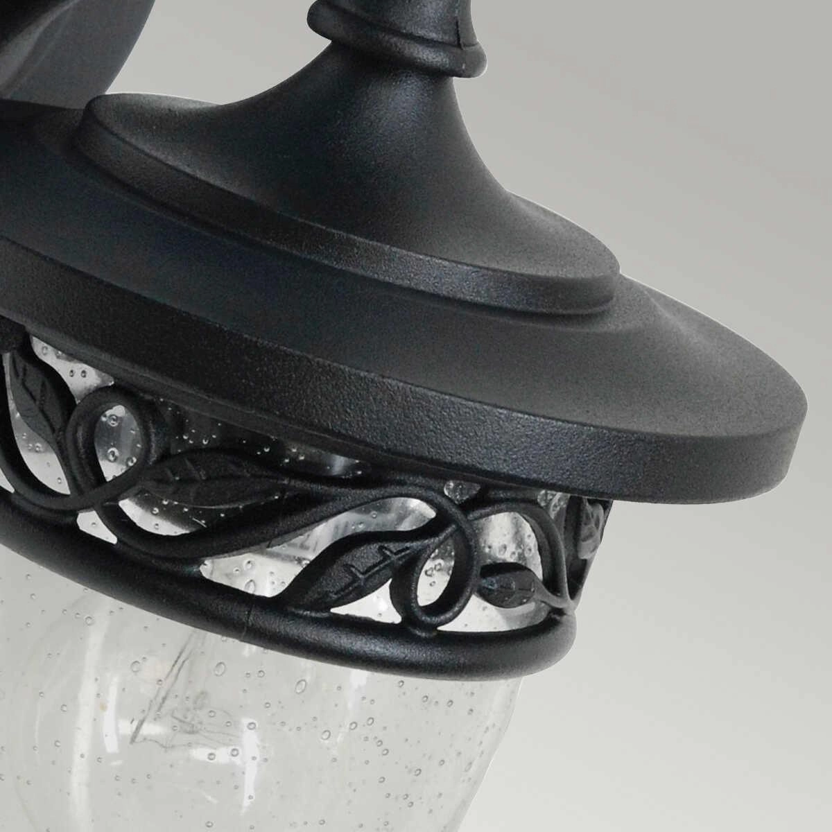 Elstead Burford Outdoor Black Wall Light