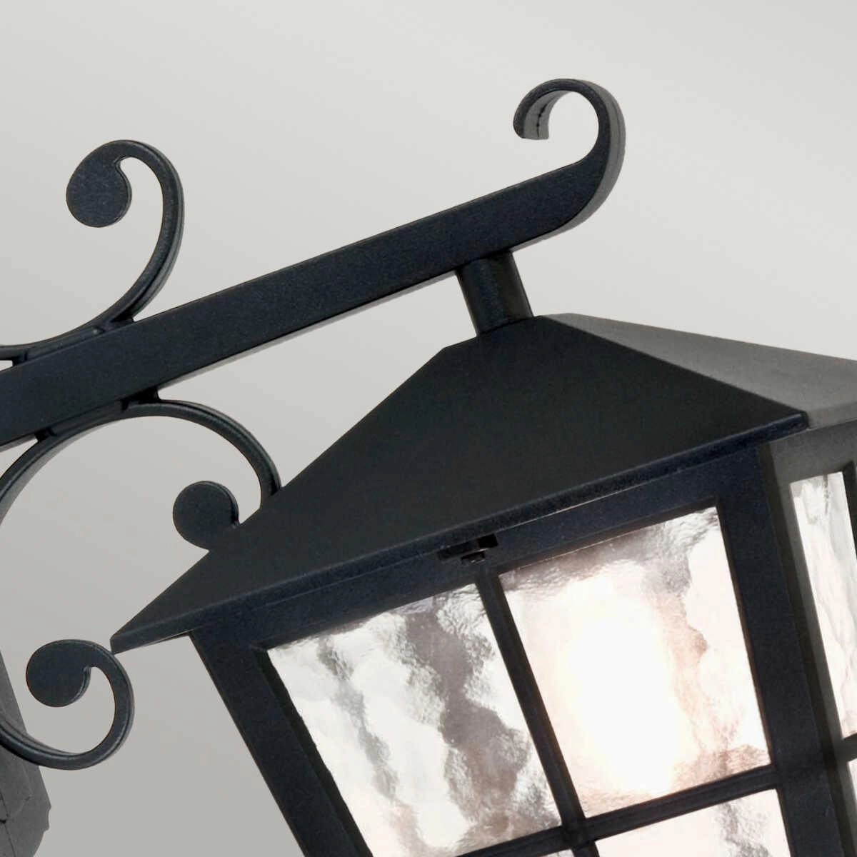 Elstead Canterbury Black Outdoor Wall Light