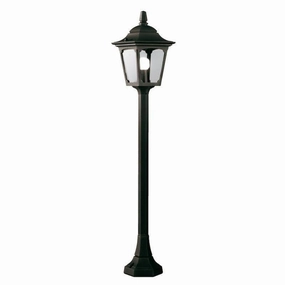 Elstead Chapel Black Outdoor Mini Bollard Light indoor ambient light