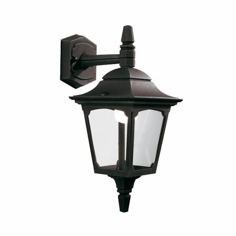 Elstead Chapel Black Outdoor Mini Downlighter Wall Light outdoor wall lamp