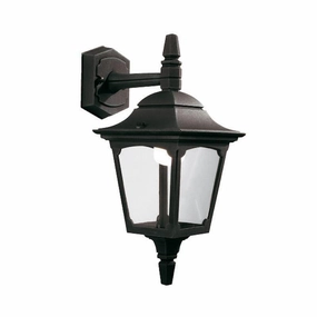 Elstead Chapel Black Outdoor Mini Downlighter Wall Light outdoor wall lamp