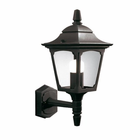 Elstead Chapel Black Outdoor Wall Light outdoor wall lamp