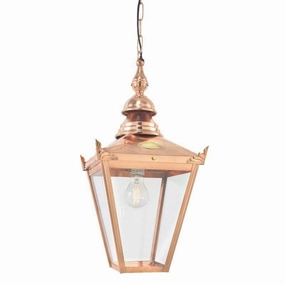 Elstead Chelsea Copper Outdoor Pendant Light outdoor wall lamp