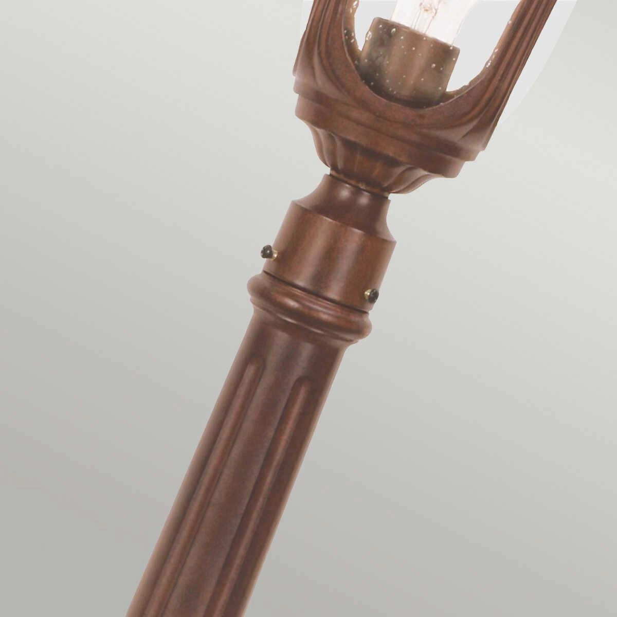 Elstead Chicago Bronze Patina Small Outdoor Bollard Light