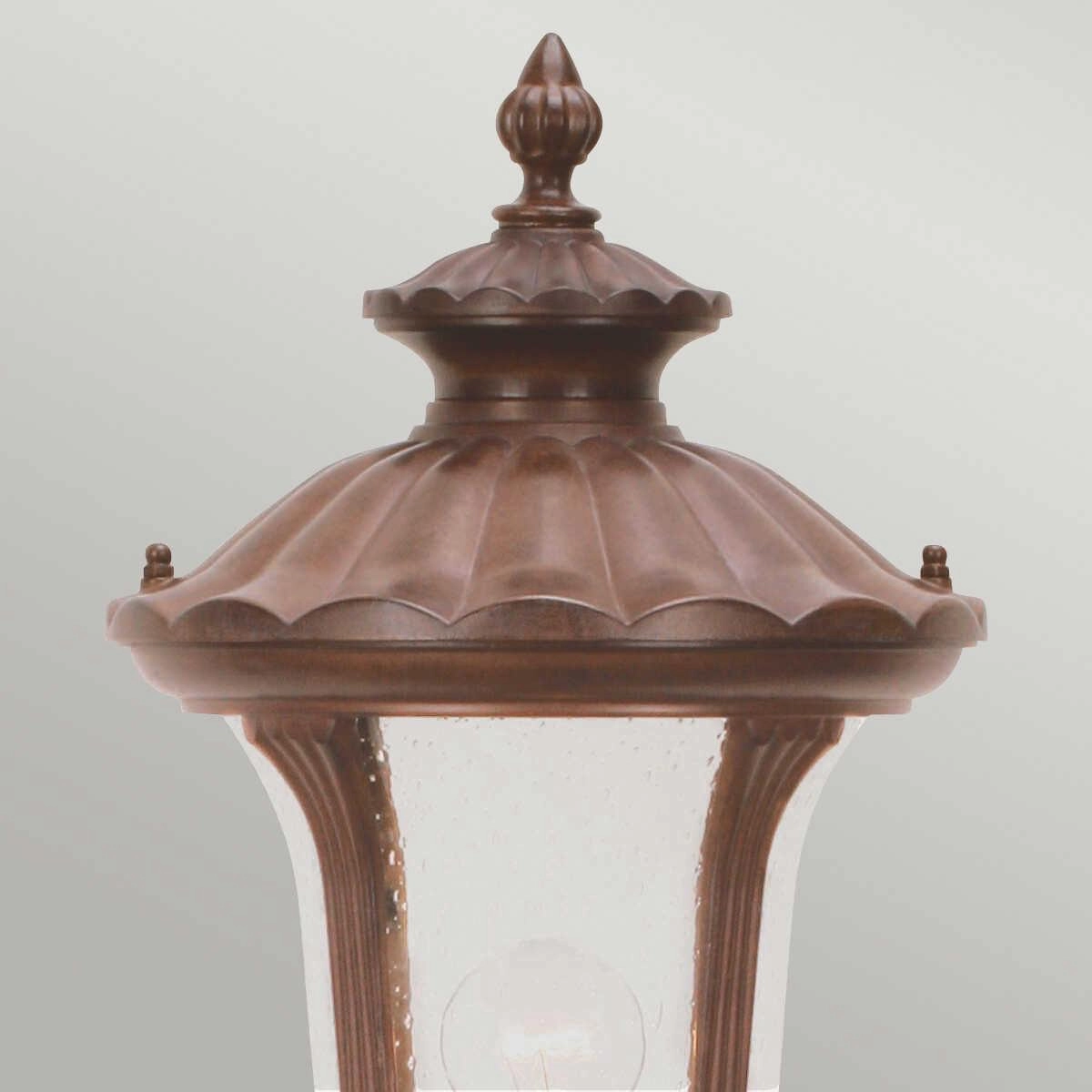 Elstead Chicago Bronze Patina Small Outdoor Bollard Light