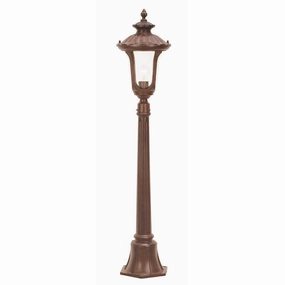 Elstead Chicago Bronze Patina Small Outdoor Bollard Light outdoor wall lamp