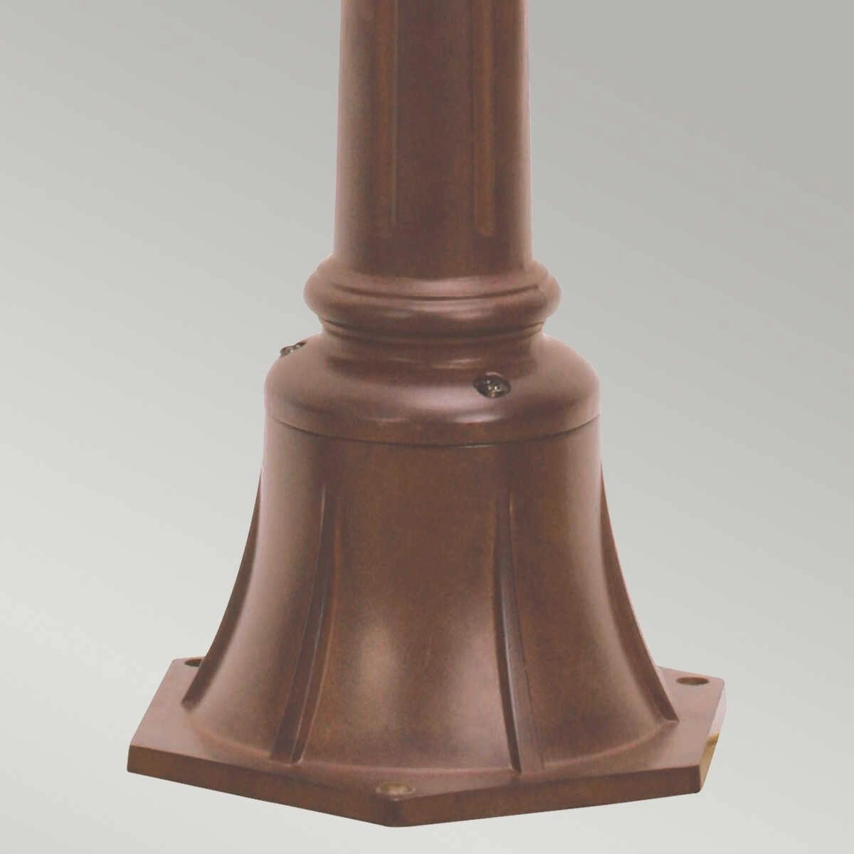 Elstead Chicago Bronze Patina Small Outdoor Bollard Light