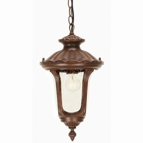 Elstead Chicago Rusty Bronze Patina Small Outdoor Lantern Damaged Box indoor ambient light