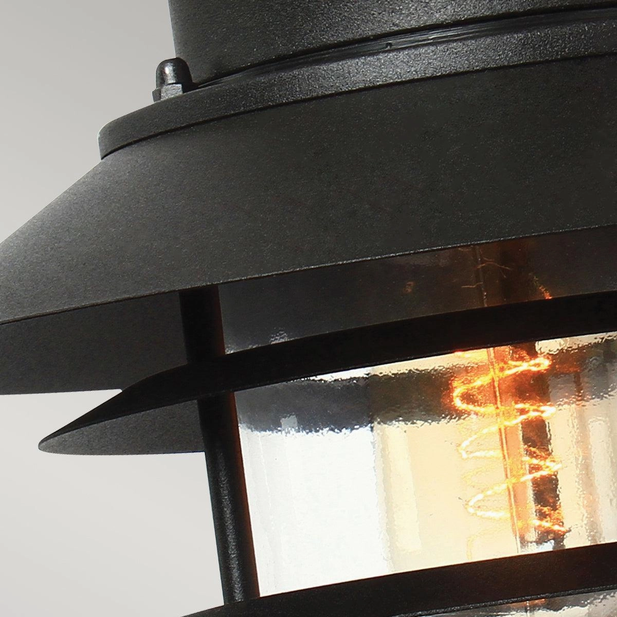 Elstead Copenhagen Black Outdoor Wall Light