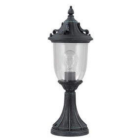 Elstead Elkstone Verdigris Outdoor Pedestal Lantern outdoor wall lamp