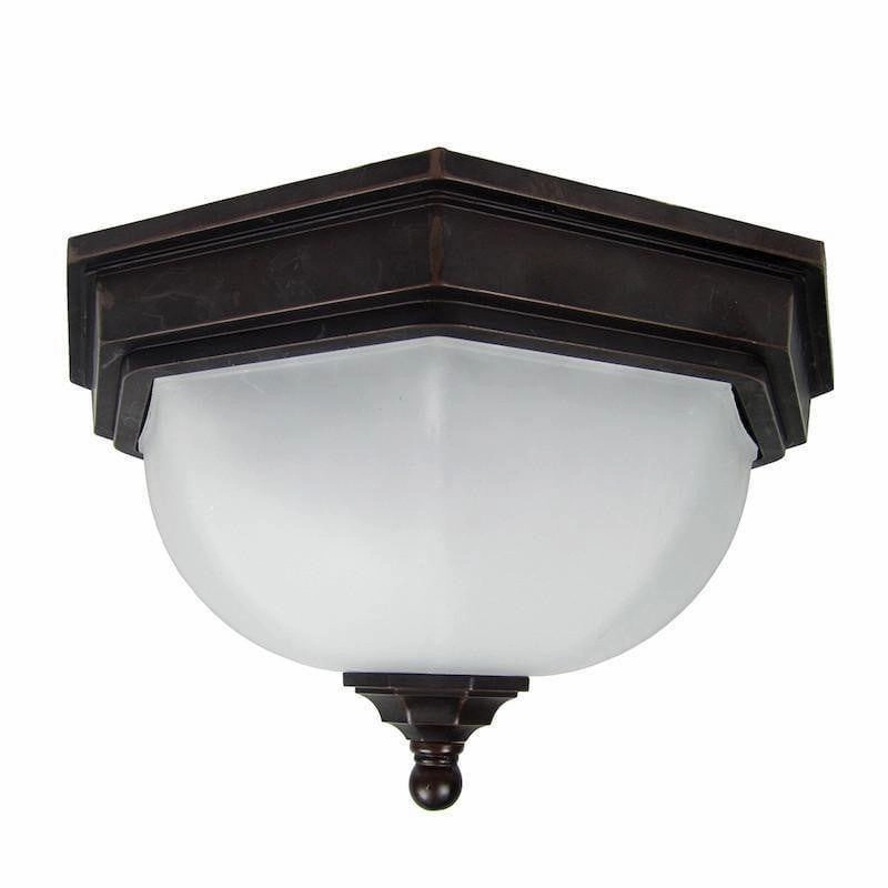 Elstead Fairford Old Bronze Outdoor Porch Ceiling  Lantern indoor ambient light