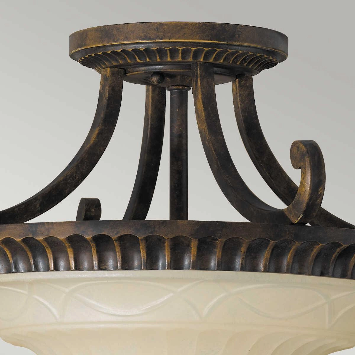 Elstead Feiss Drawing Room Semi-Flush Ceiling Light