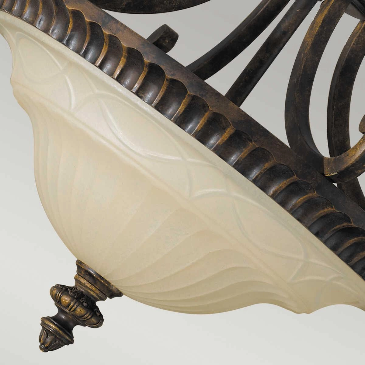 Elstead Feiss Drawing Room Semi-Flush Ceiling Light