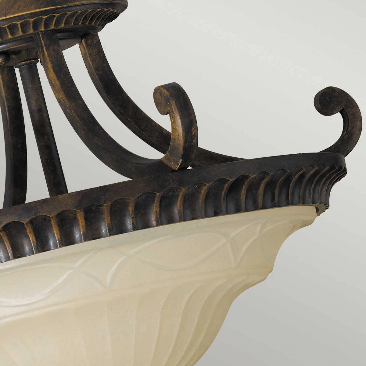 Elstead Feiss Drawing Room Semi-Flush Ceiling Light